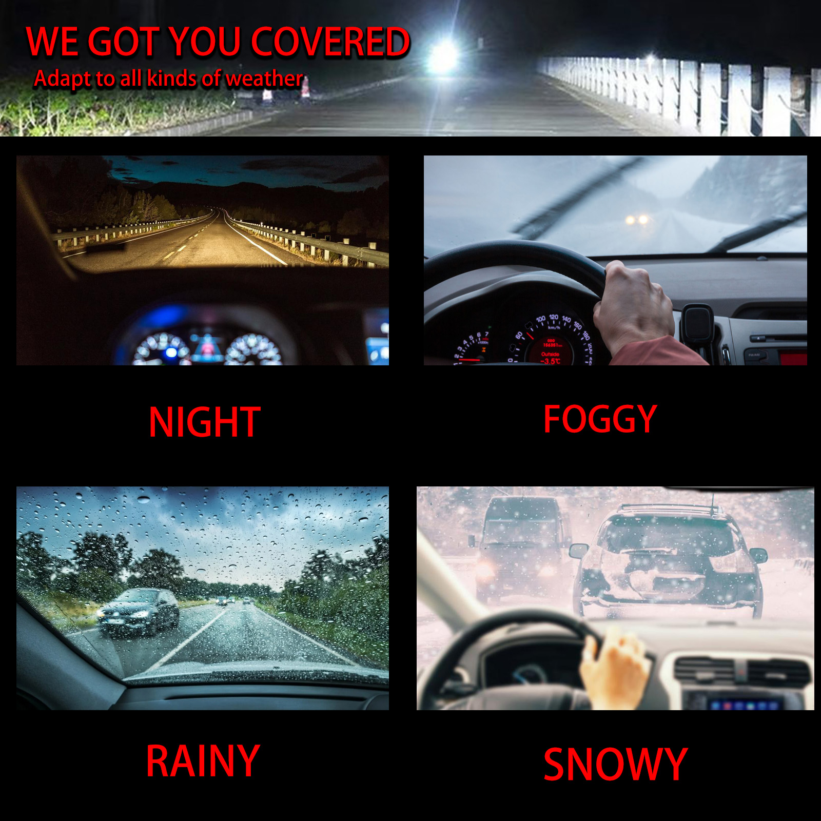 Escort You in All Weather  